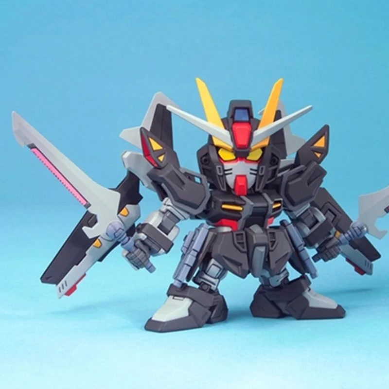 Оригинальный Подлинный SD BB 293 Strike Noir GAT-X105E Gundam Gunpla Собранная Модель Комплект Фигурка Аниме Фигурка Подарок Для Детей Изображение 1