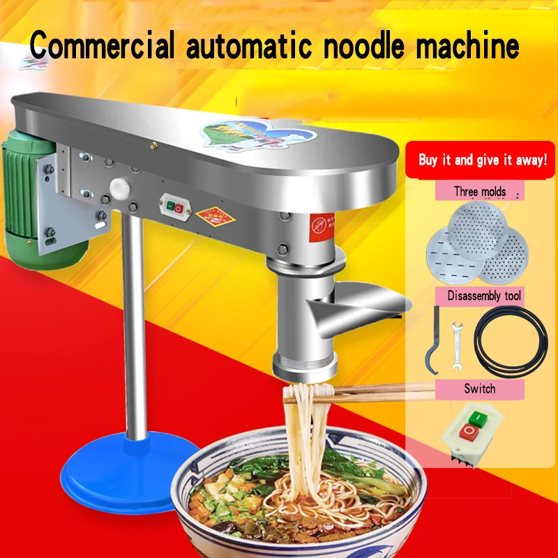 Электрическая машина для выпечки, коммерческая машина для выпечки лапши, машина для приготовления лапши из картофельной муки Изображение 1