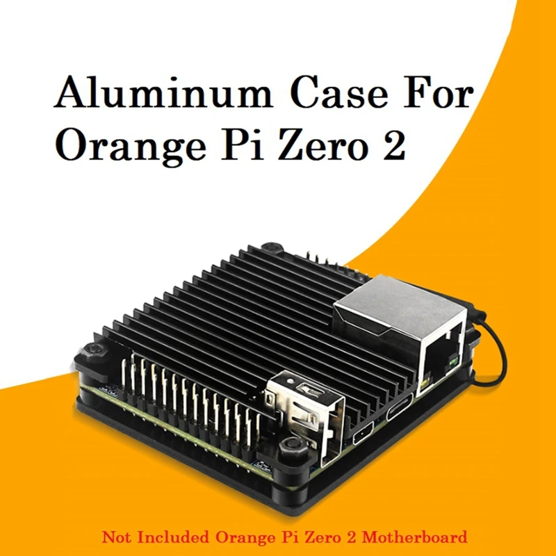 2X Для Orange Pi Zero 2 Алюминиевый корпус Защита платы разработки Охлаждающая оболочка Металлический защитный охлаждающий корпус Изображение 2