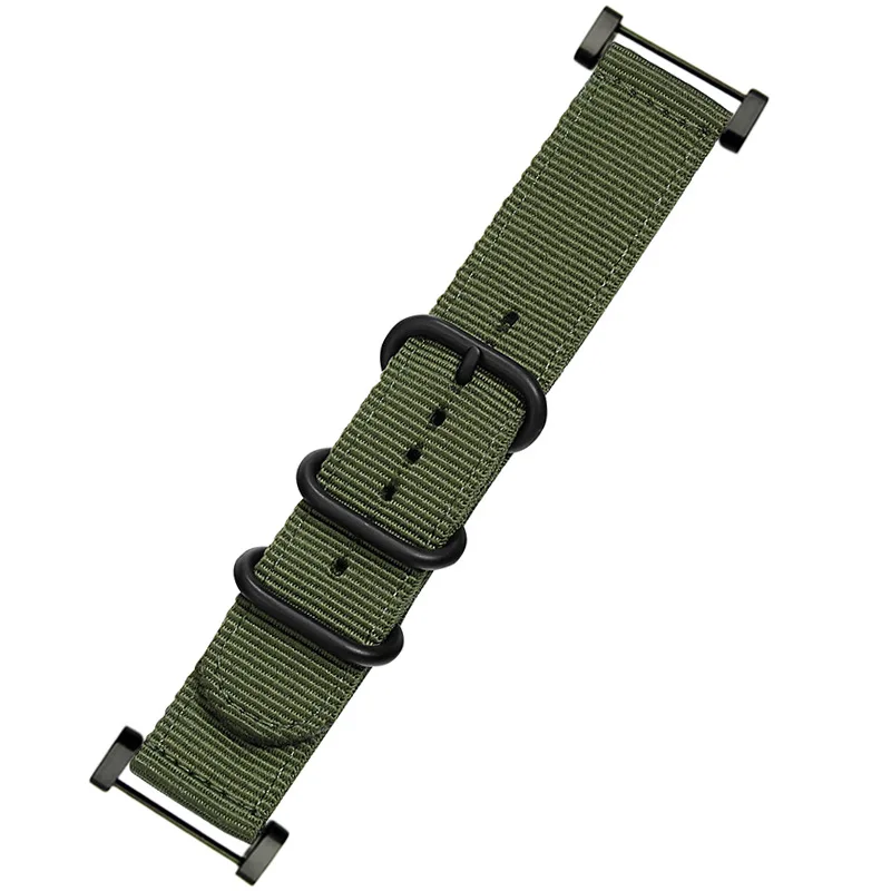 Горячая распродажа для НАТО длинный Нейлоновый ремешок Suunto Core Band Kit с Наконечниками-Адаптерами 24 мм Zulu Ремешки для Часов нейлоновый умный браслет для мужчин и женщин Изображение 2