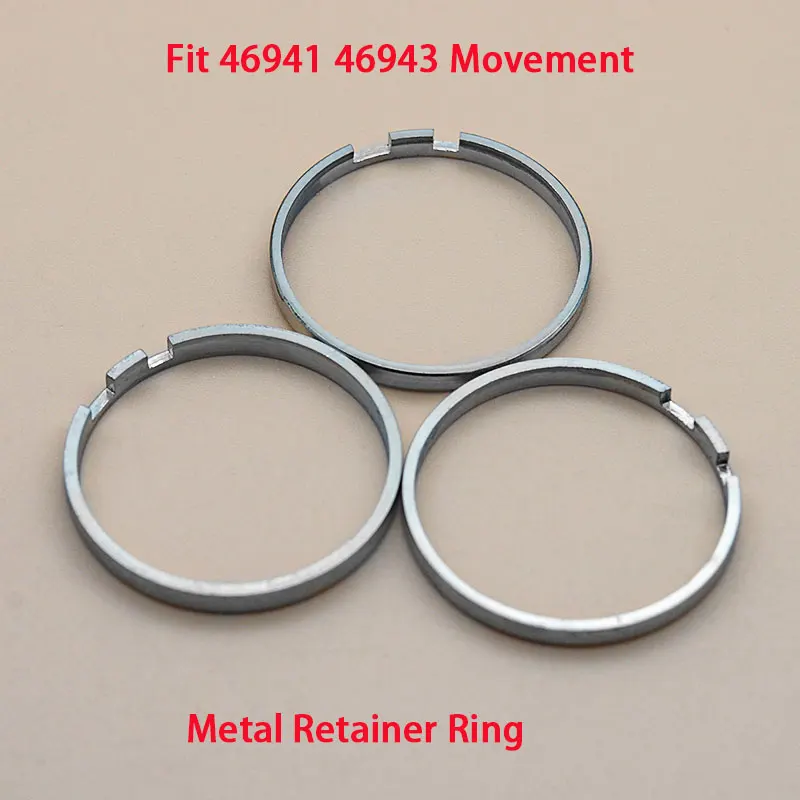 Металлическое стопорное кольцо Подходит для 46941 46943 Аксессуаров для механизма Запасные части Для ремонта часов Oriental Double Lion Изображение 2