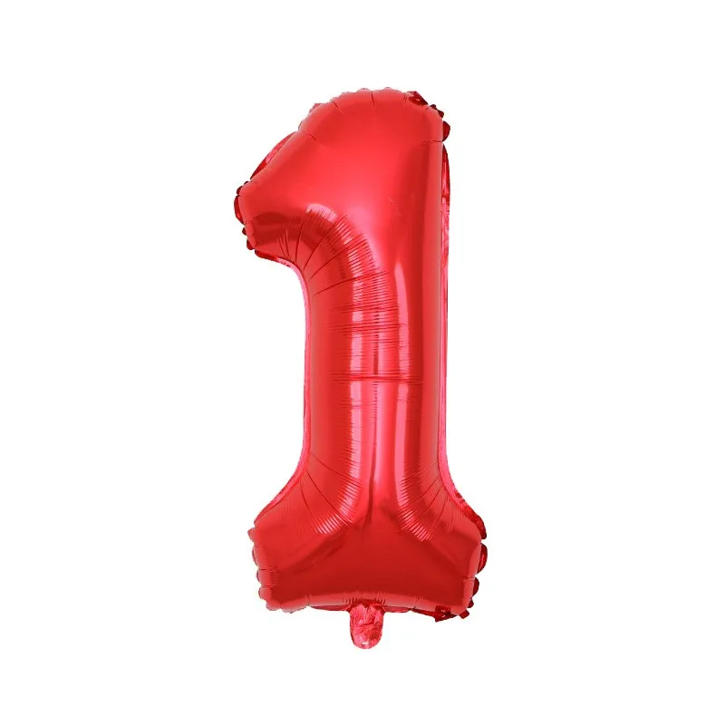 Количество воздушных шаров для Клубничной вечеринки Фольгированные воздушные шары Красные Глобусы Для маленьких девочек 1-го 2-го Дня Рождения Украшения Для детского Душа Изображение 3