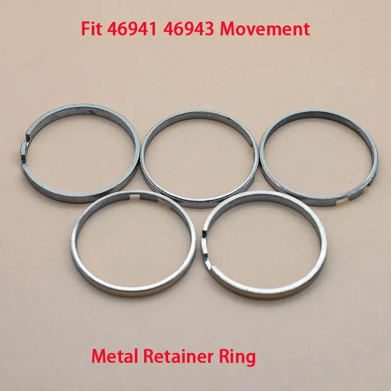 Металлическое стопорное кольцо Подходит для 46941 46943 Аксессуаров для механизма Запасные части Для ремонта часов Oriental Double Lion Изображение 3