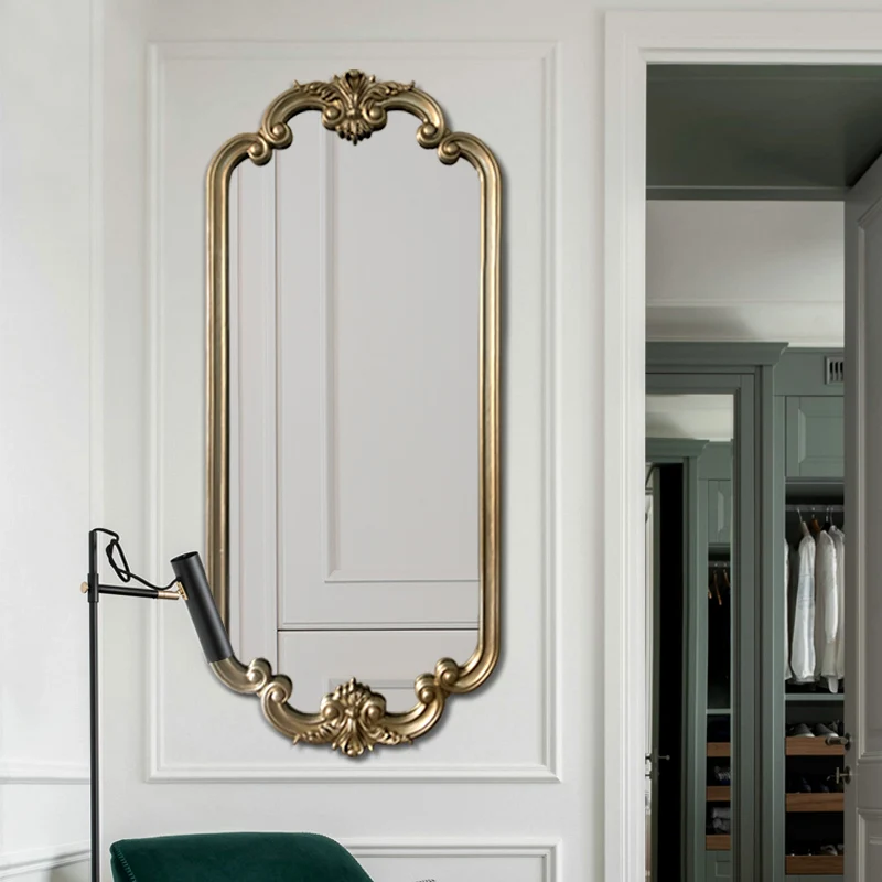 Эстетические Зеркала для ванной Комнаты, Спальни, Туалетного Столика для всего тела, Корейское Зеркало в полный рост, Украшение в Скандинавском стиле Tocador, Гостиной YYY35XP Изображение 0