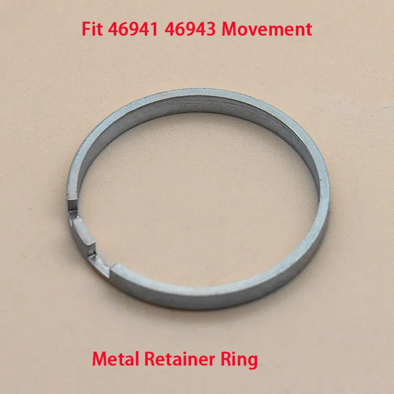 Металлическое стопорное кольцо Подходит для 46941 46943 Аксессуаров для механизма Запасные части Для ремонта часов Oriental Double Lion Изображение 1
