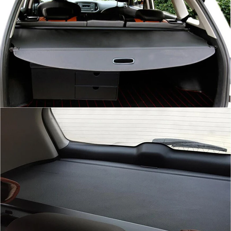 Автомобильный стайлинг для VW Tiguan 2013 2012, задняя крышка багажника, Защита от Посторонних Глаз, Аксессуары для защиты багажа, 2010-2015 Изображение 4