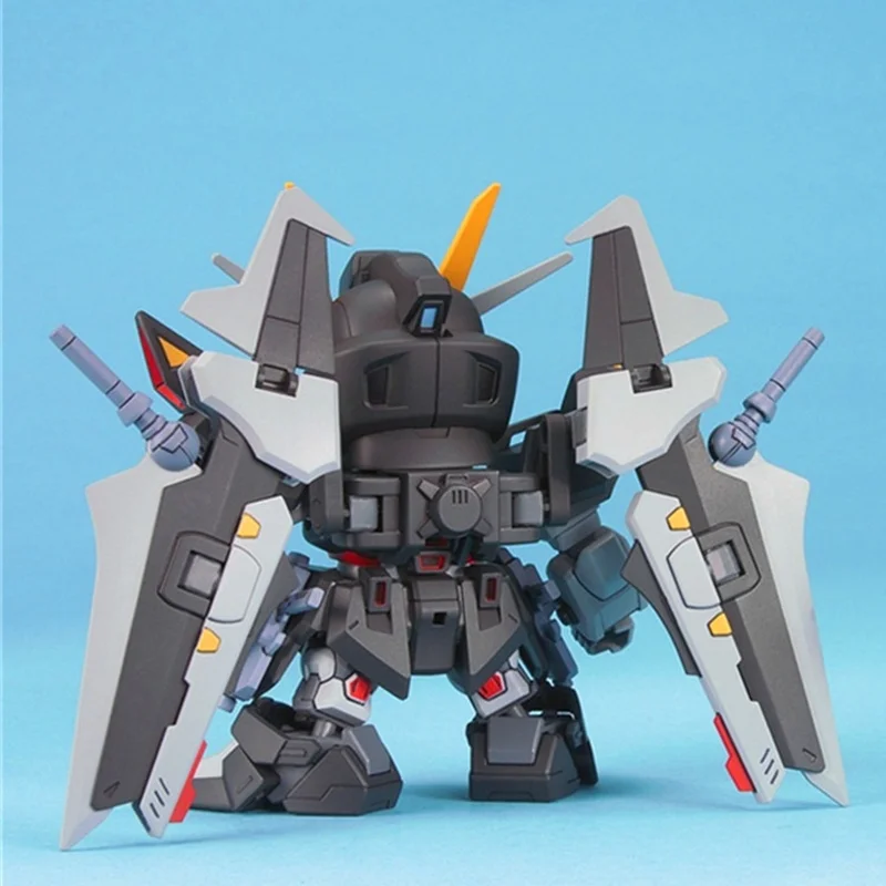 Оригинальный Подлинный SD BB 293 Strike Noir GAT-X105E Gundam Gunpla Собранная Модель Комплект Фигурка Аниме Фигурка Подарок Для Детей Изображение 4